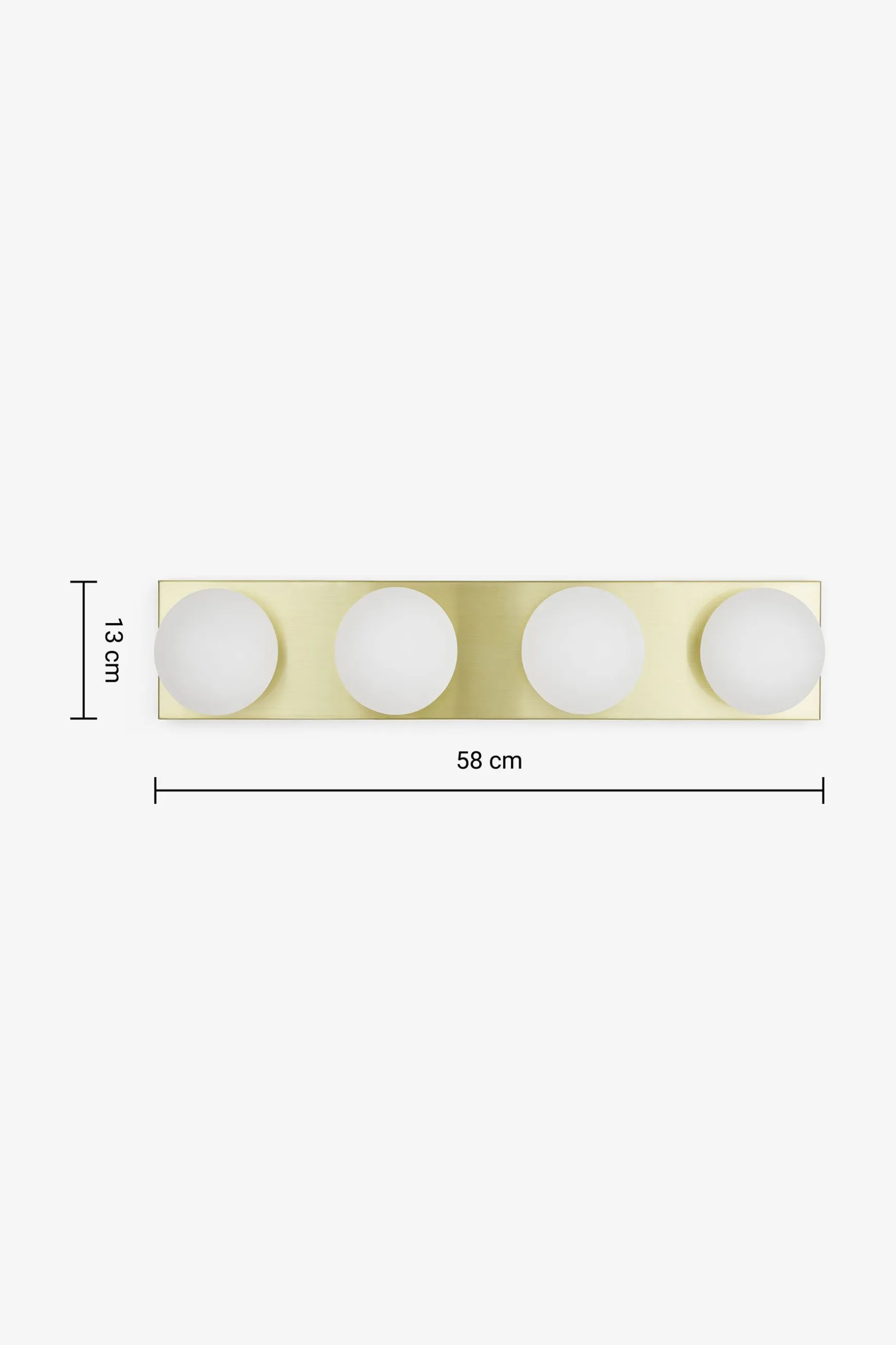 Online Apollo Bathroom Wall Light Brass | Bathroom