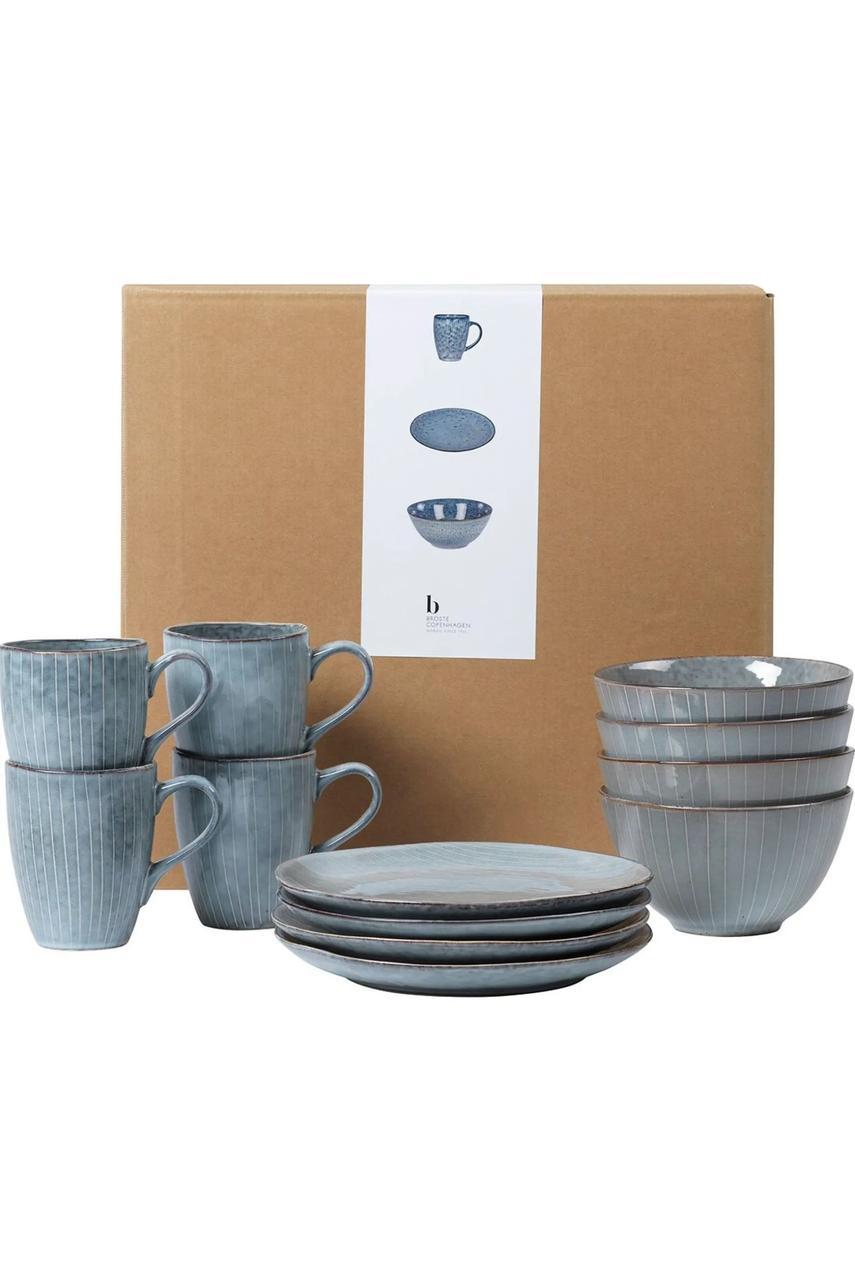 Flash Sale 12 Piece Nordic Breakfast Set Dinner Sets