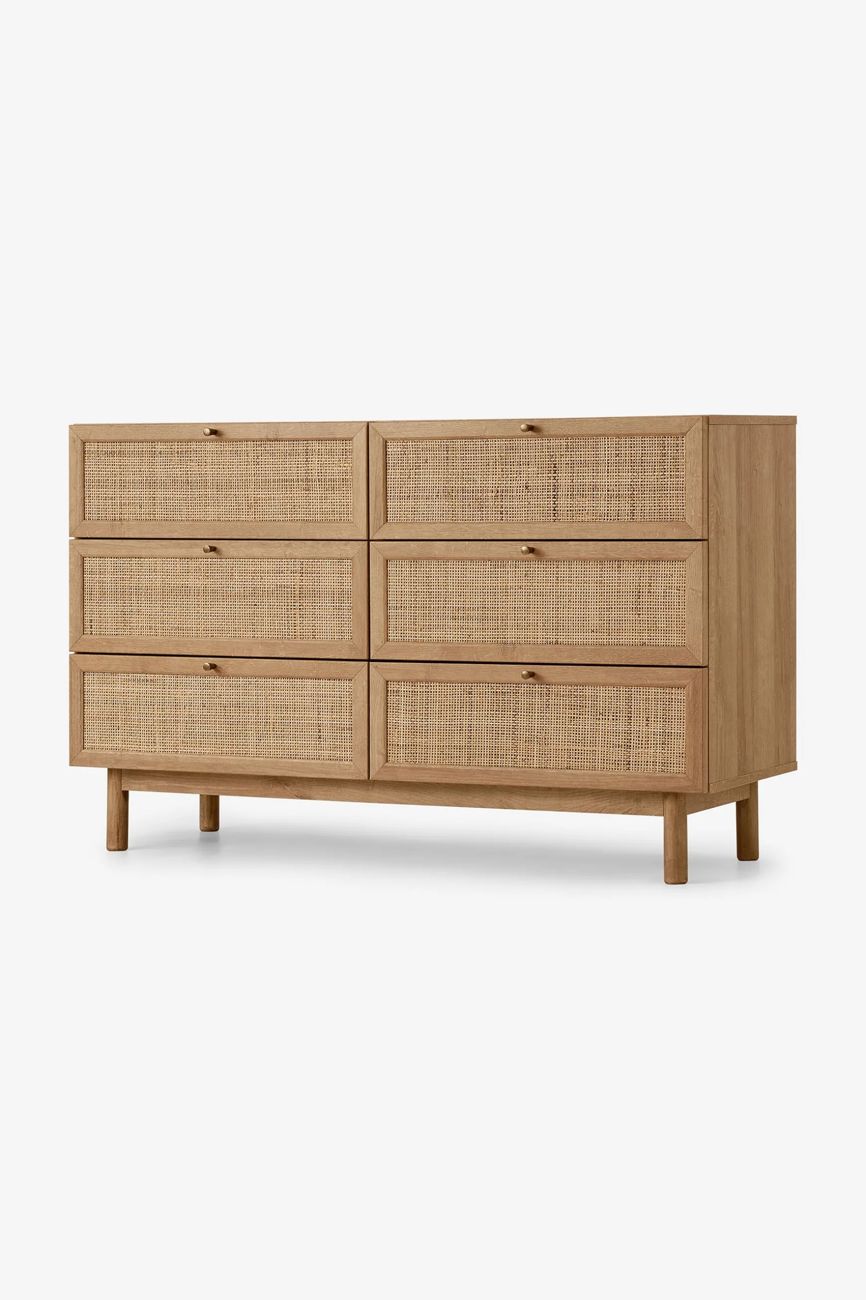 Online .COM Pavia Natural Rattan Wide Chest of Drawers Chest Of Drawers