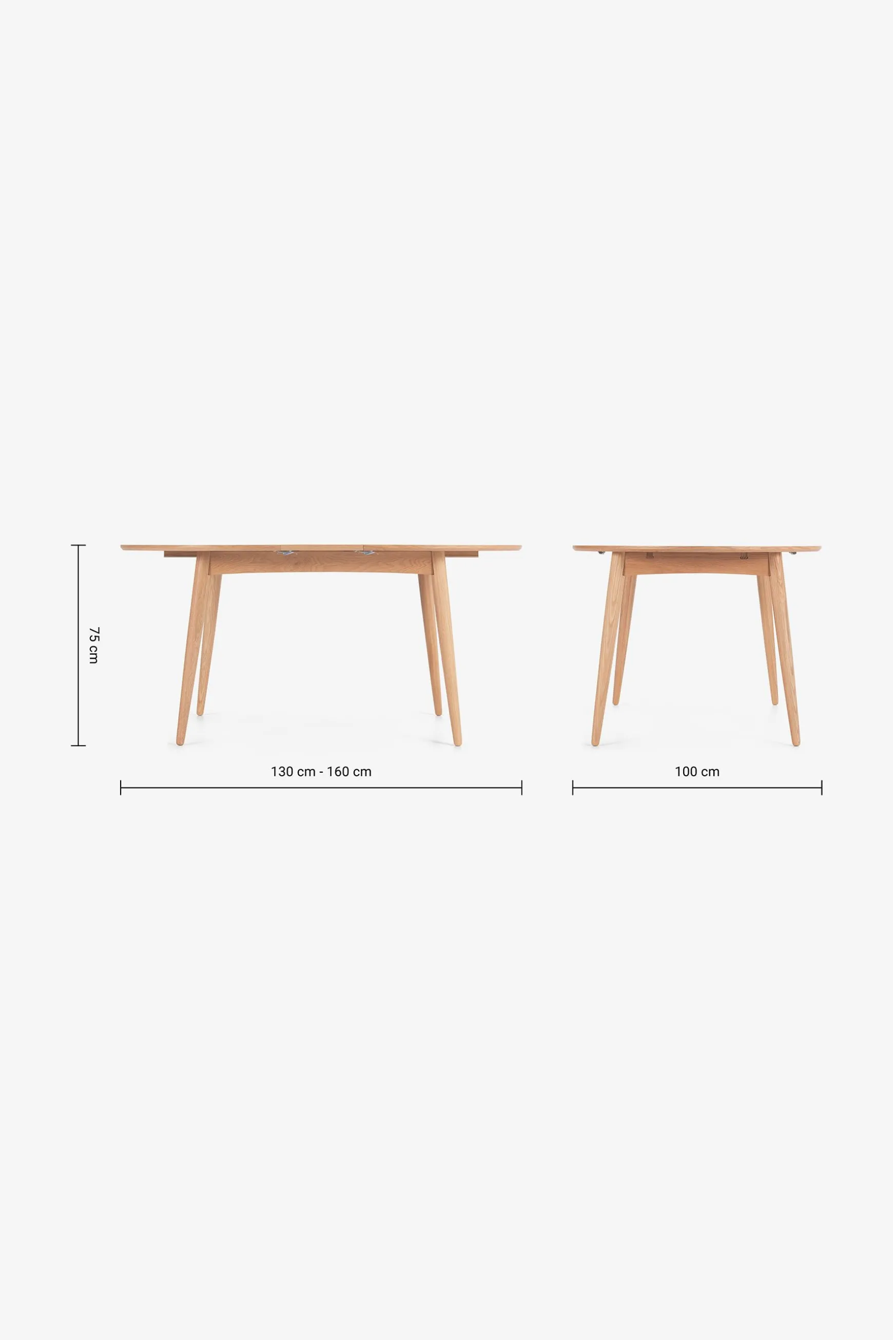 Online Deauville Oval 4 to 6 Seater Oval Extending Dining Table Dining Tables