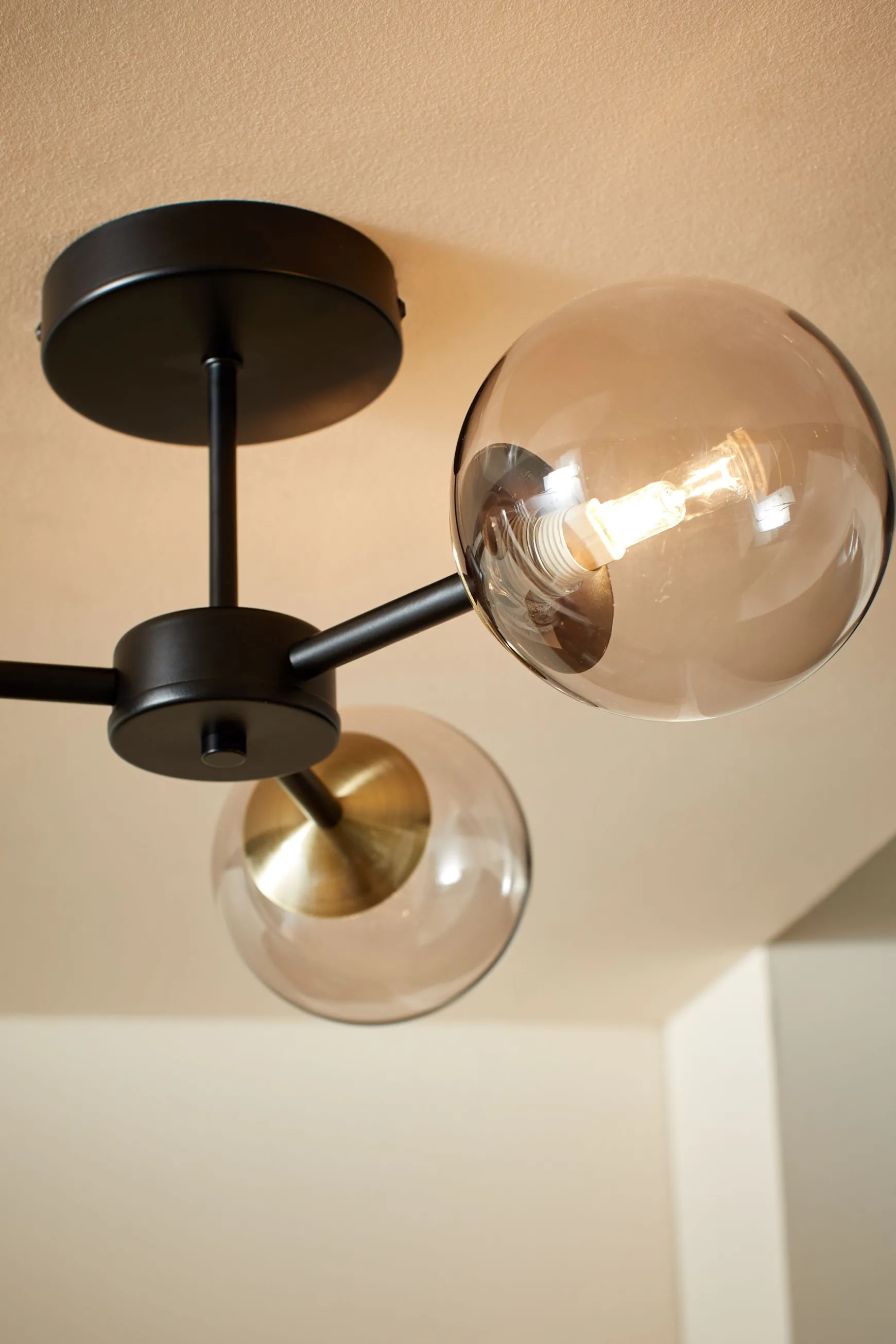 Fashion Globe Ceiling Light Globe | Brass