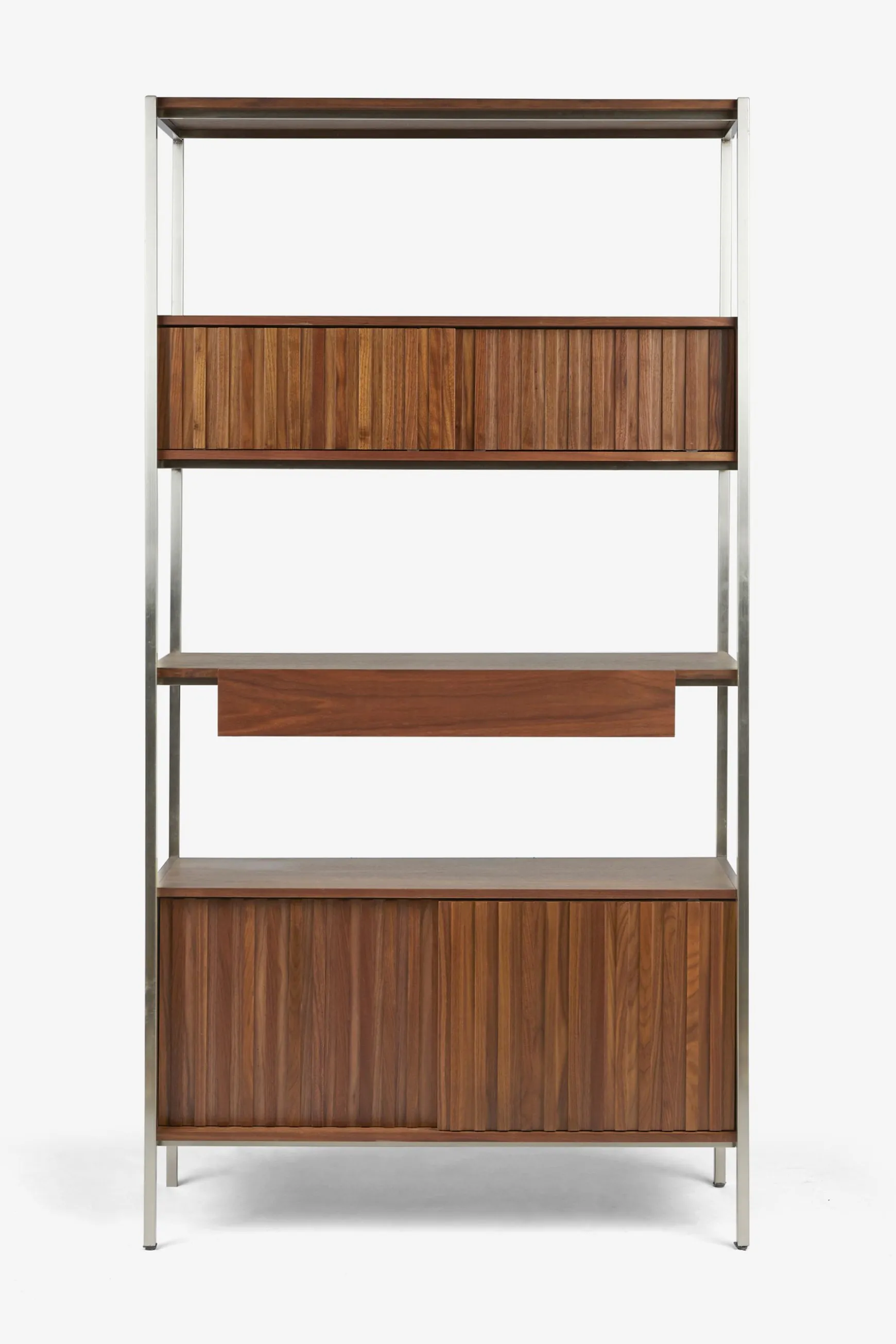 Cheap Belgrave Walnut Shelving Unit Shelves & Bookcases | Shelves & Bookcases