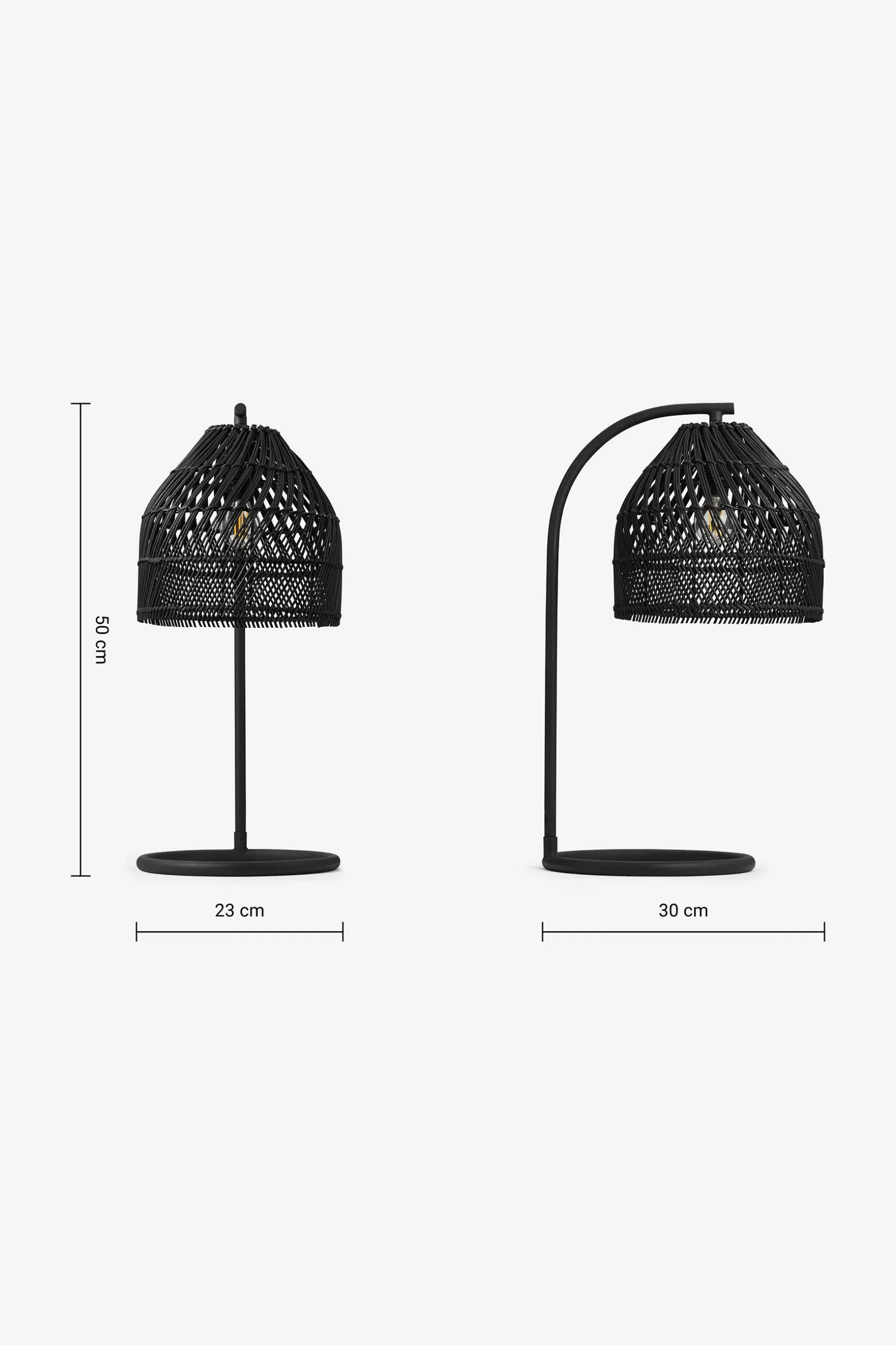 Store Java Table Lamp Java | Black