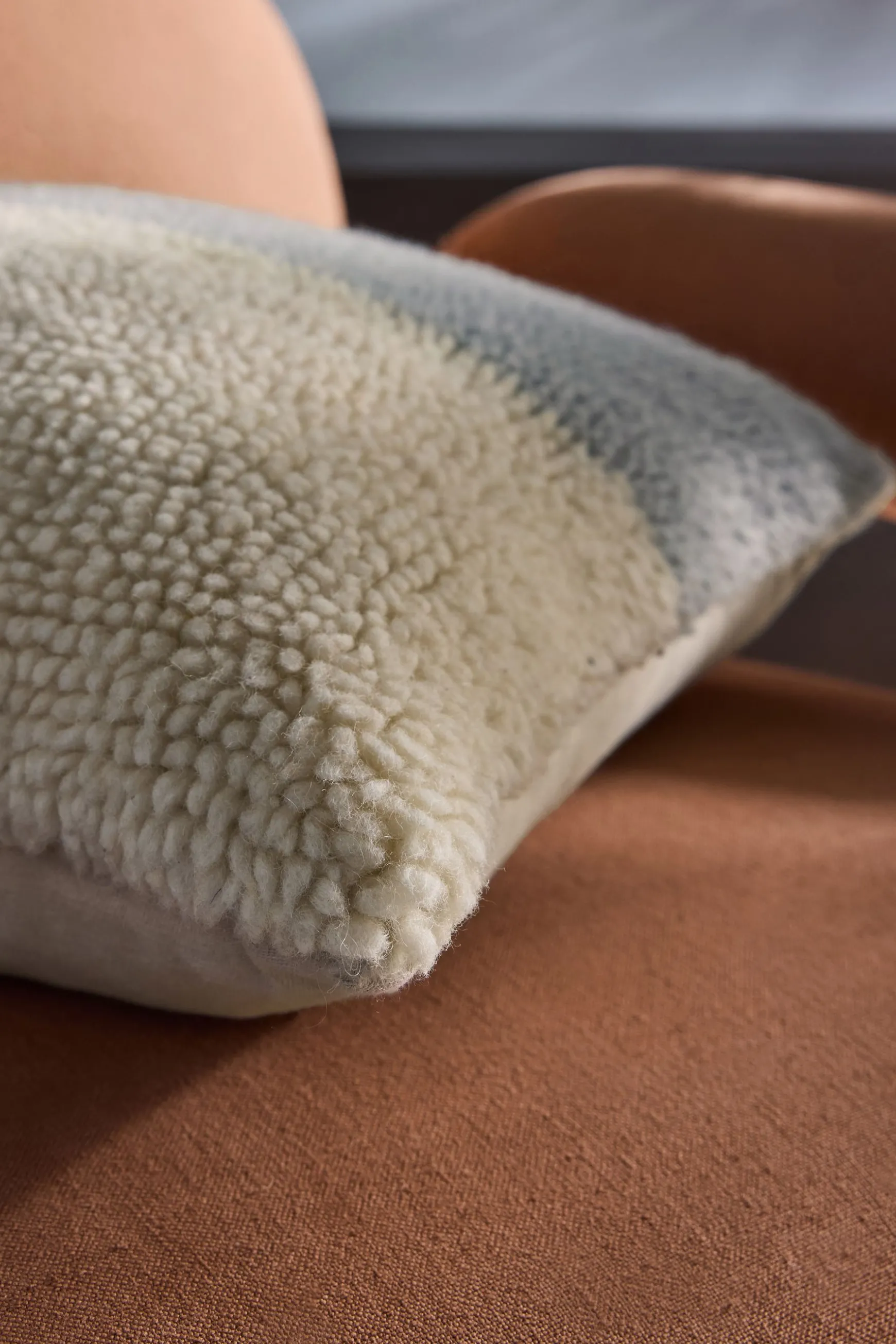 Hot Lori Tufted Berber Cushion Cotton Cushions