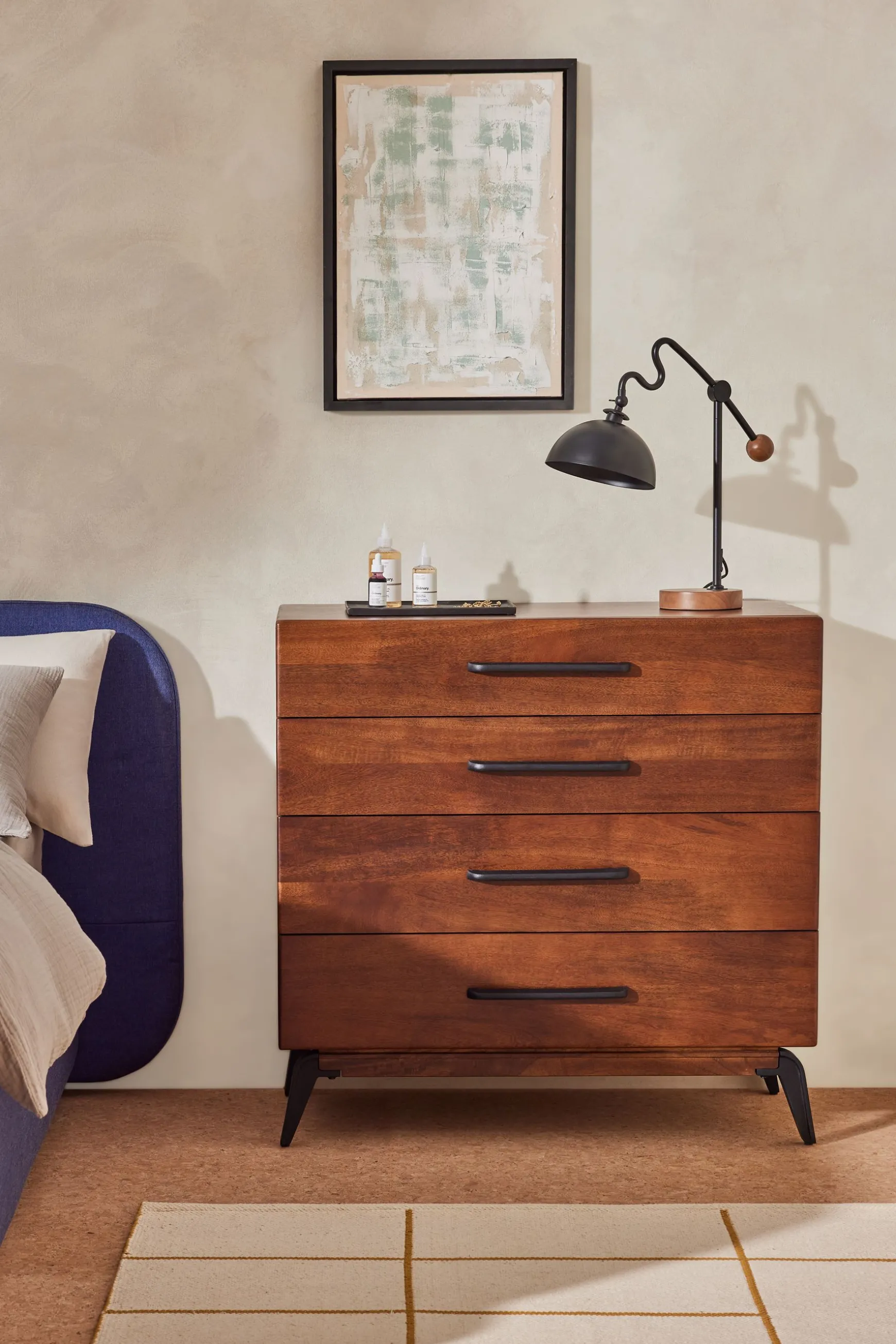 Store Lucien Mango Wood Chest of Drawers Chest Of Drawers