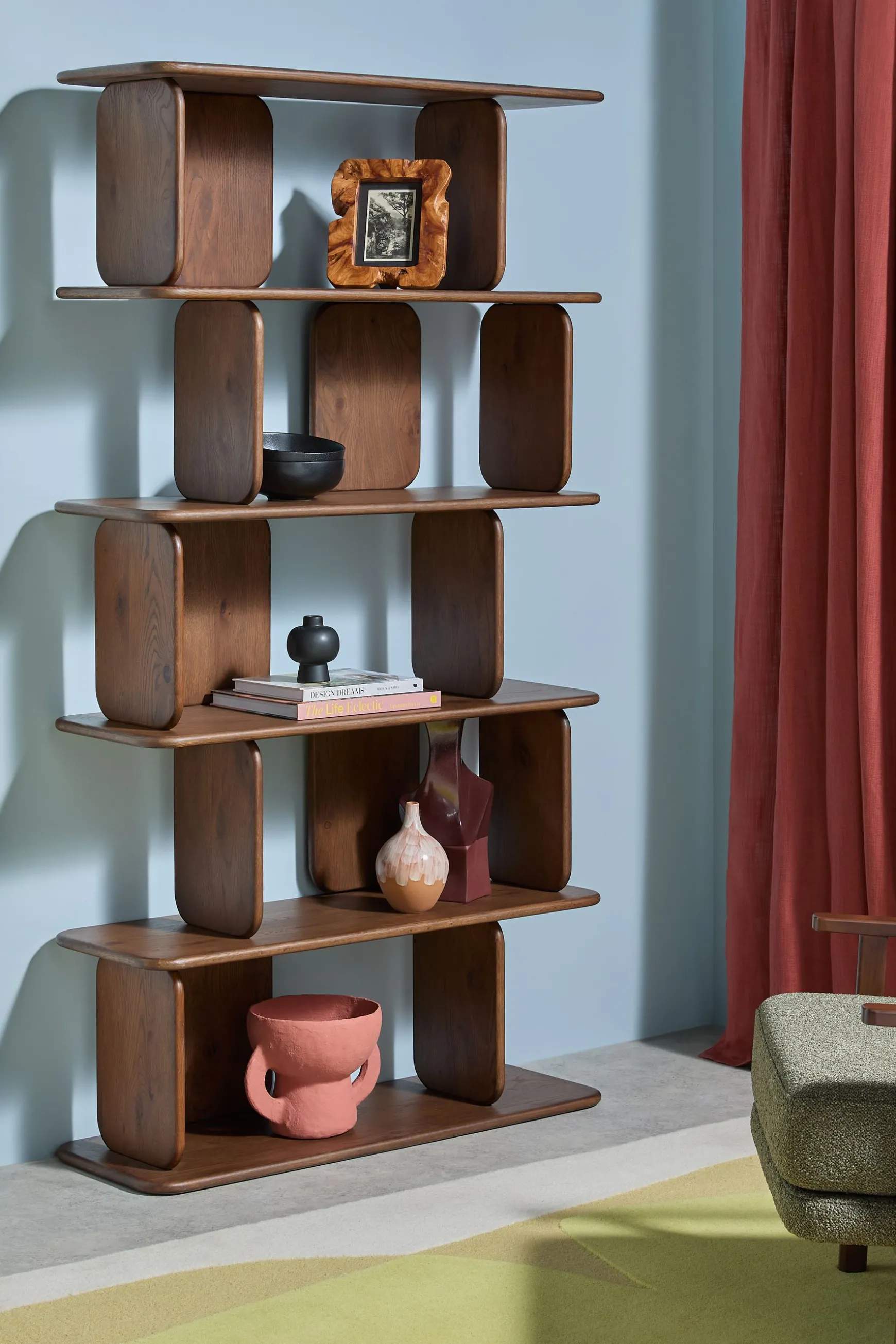 Best Nyla Tall Shelving Unit Shelves & Bookcases | Shelves & Bookcases