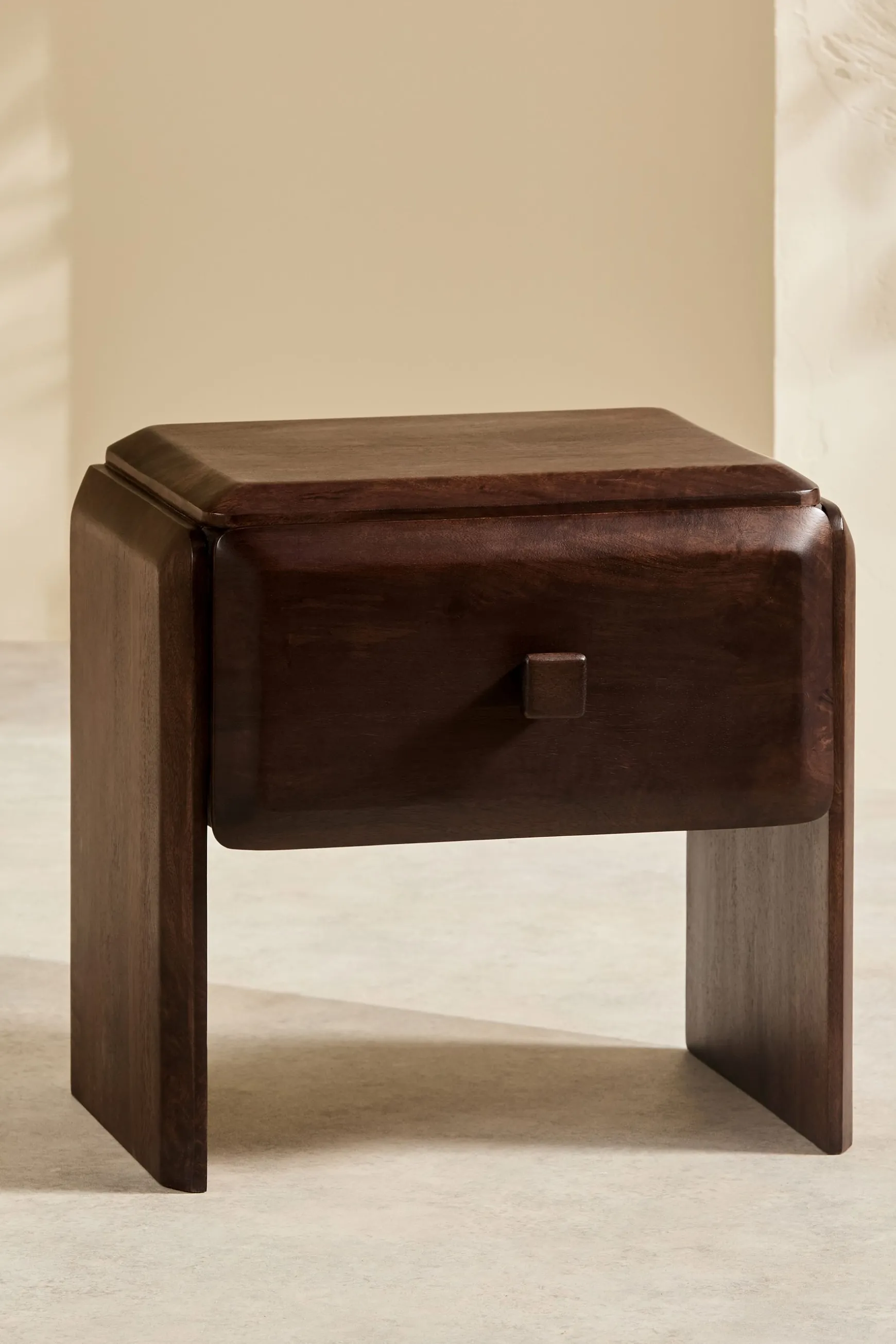 Shop Payton Mango Wood Bedside Table Bedside Tables