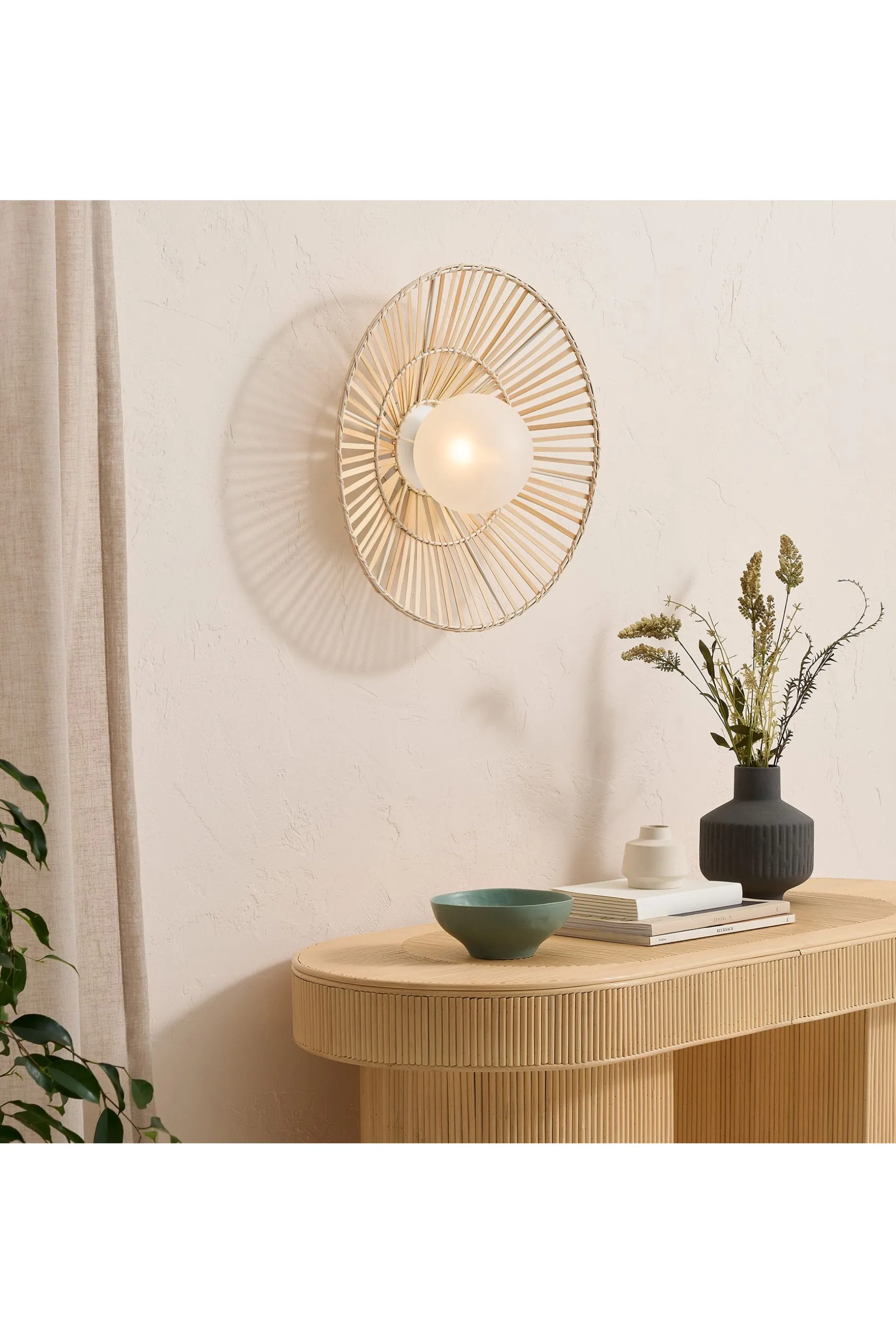 Flash Sale Weaver Wall Light Natural | Living Room